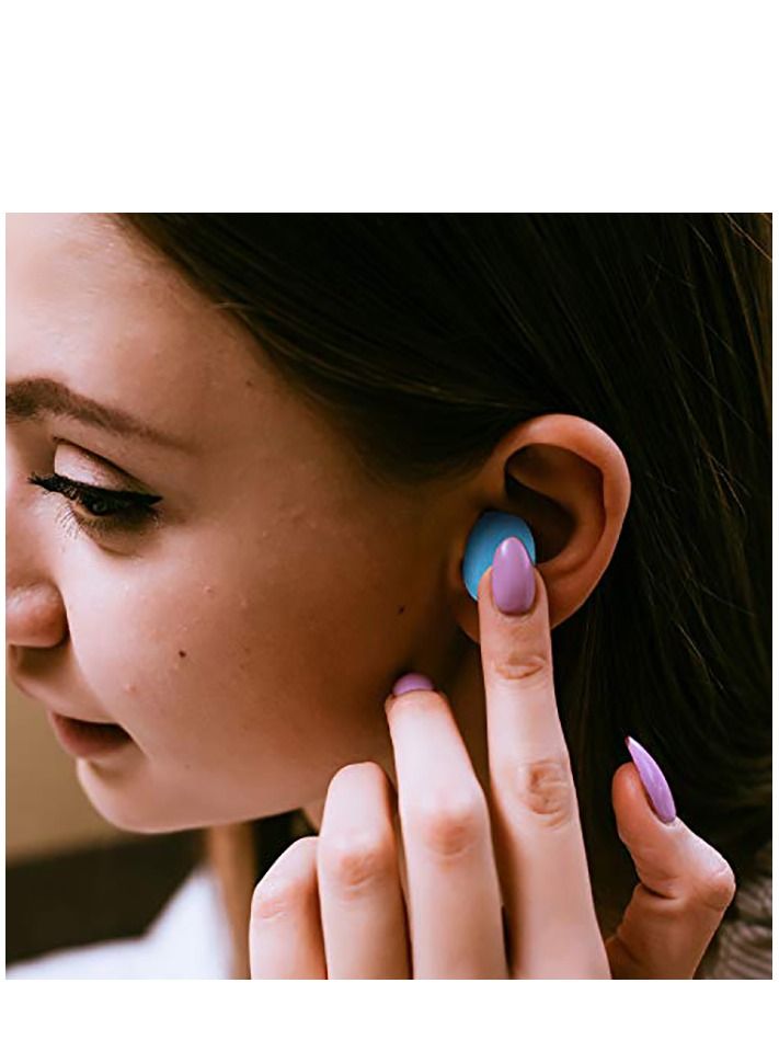 Y&D 36 Pairs Gel Ear Plugs Reusable Silicone Earplugs Waterproof Moldable Swimming Noise Cancelling for Adults Sleeping Snoring Studying - Image 4