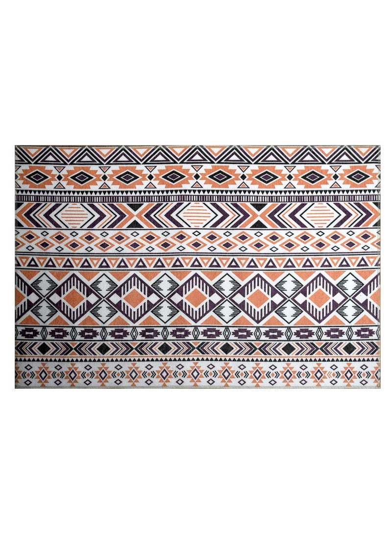 Arabesque  light weight runner Machine wash Size : 80x160 cm