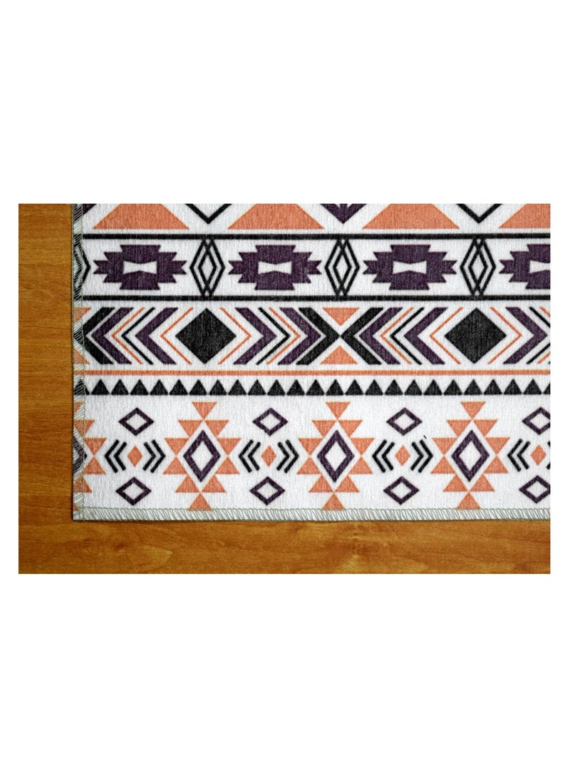 Arabesque  light weight runner Machine wash Size : 80x160 cm