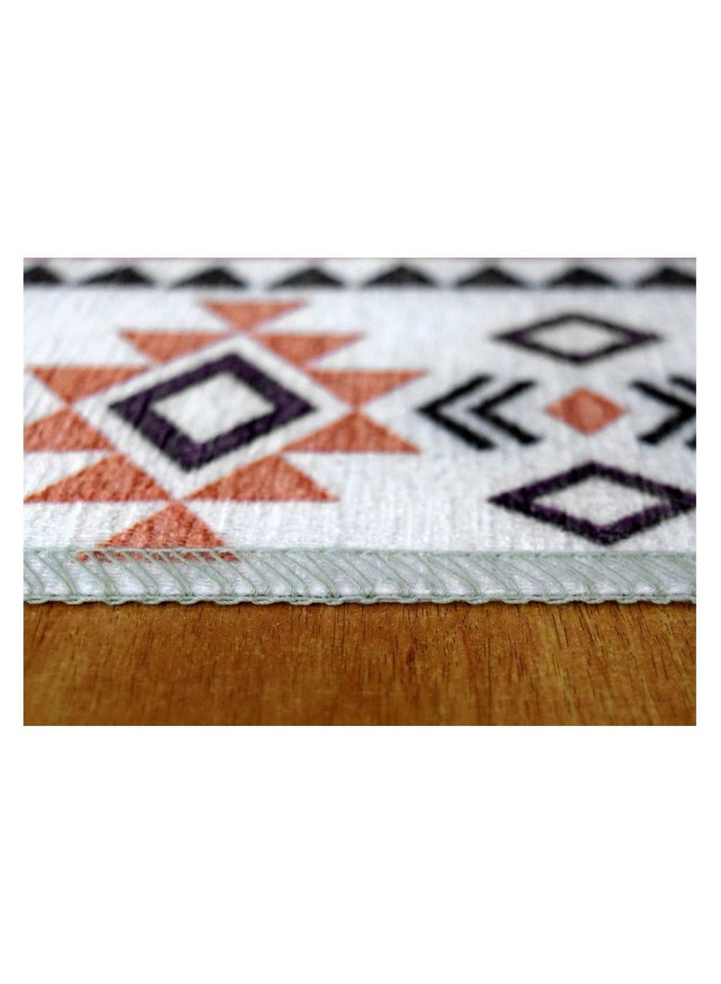 Arabesque  light weight runner Machine wash Size : 80x160 cm