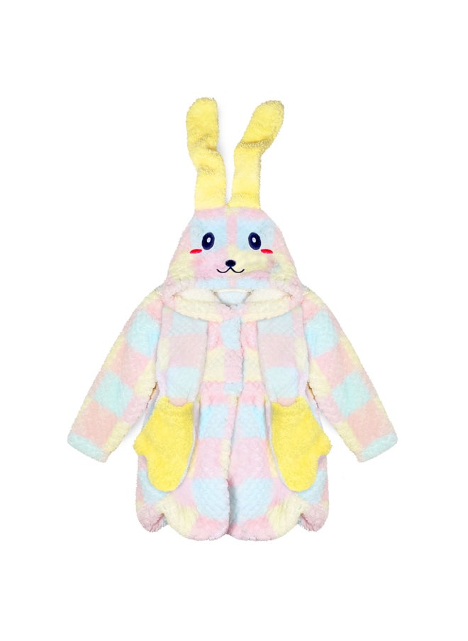 BabyShoora - Baby jacket with a rabbit design and a hood with ears - Image 1