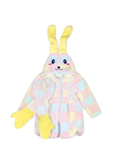 BabyShoora Baby jacket with a rabbit design and a hood with ears  - Image 2