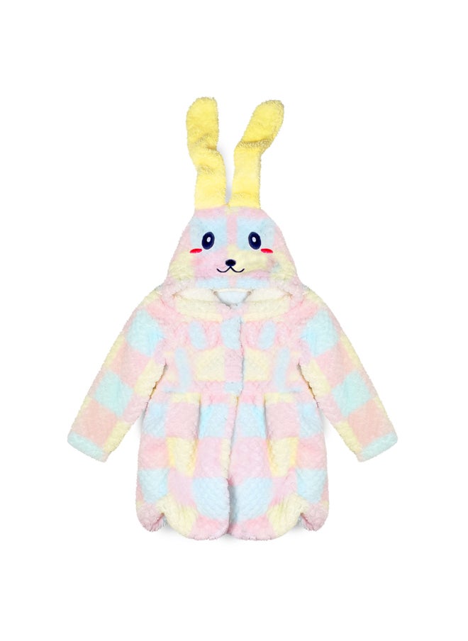 BabyShoora - Baby jacket with a rabbit design and a hood with ears - Image 1