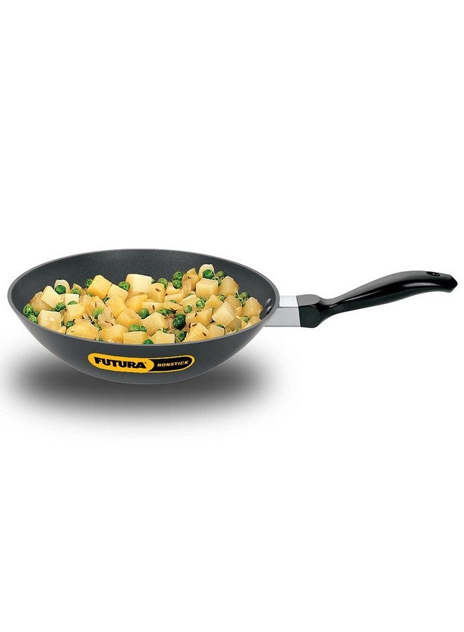 Hawkins Futura Nonstick Deep-Fry Pan (Stir-Fry Pan) 2 L, 26 cm, 3.25 mm (Black) - Image 1