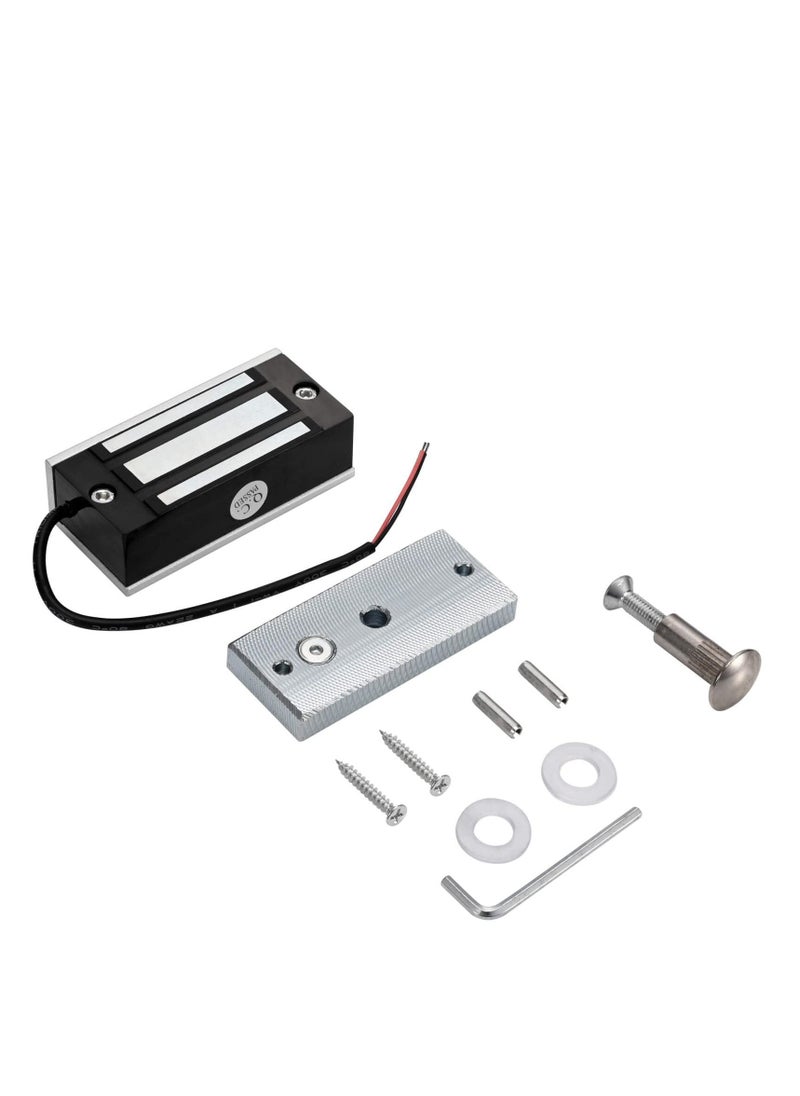 Generic Electric Magnetic Lock, 60kg 130LBs Holding Force Electric Magnetic Lock, OutSwinging Door Access Control System, 12V Fail Safe NC Mode Single Door for Access Control System  - Image 2