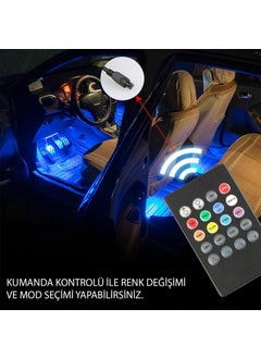 Çarşıhan In-car Underfoot LED Controlled Sound Sensitive 12 pcs - RGB  - Image 3