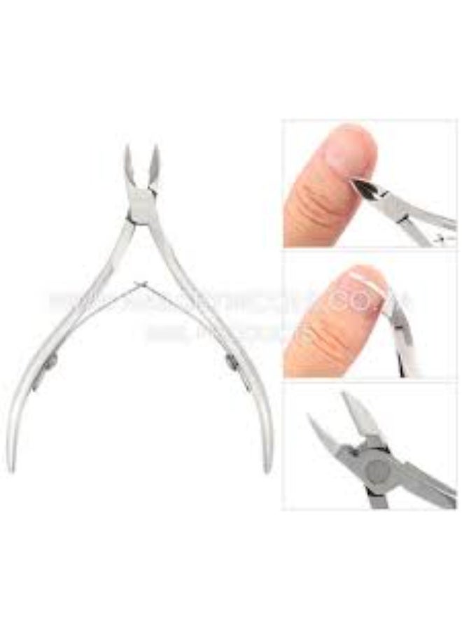 maya accessories Cuticle Nippers Stainless Steel Cuticle Cutters and Remover, Best Nipper Scissors, Nail Care Tool for Manicure and Pedicure 1PC - Image 1