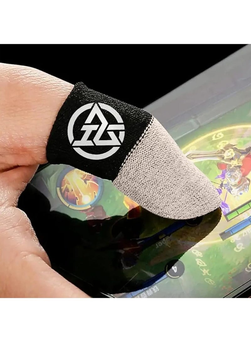 Newest 2pcs Luminous Ultra-thin Gaming Finger Sleeve Durable Soft And Skin Friendly For Mobile Game Controllers  - Image 2