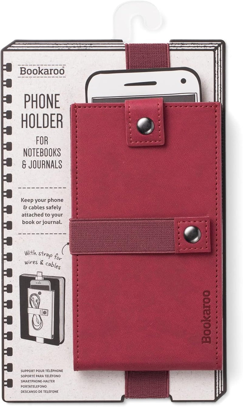 IF Bookaroo Phone Holder - Dark Red - Image 1