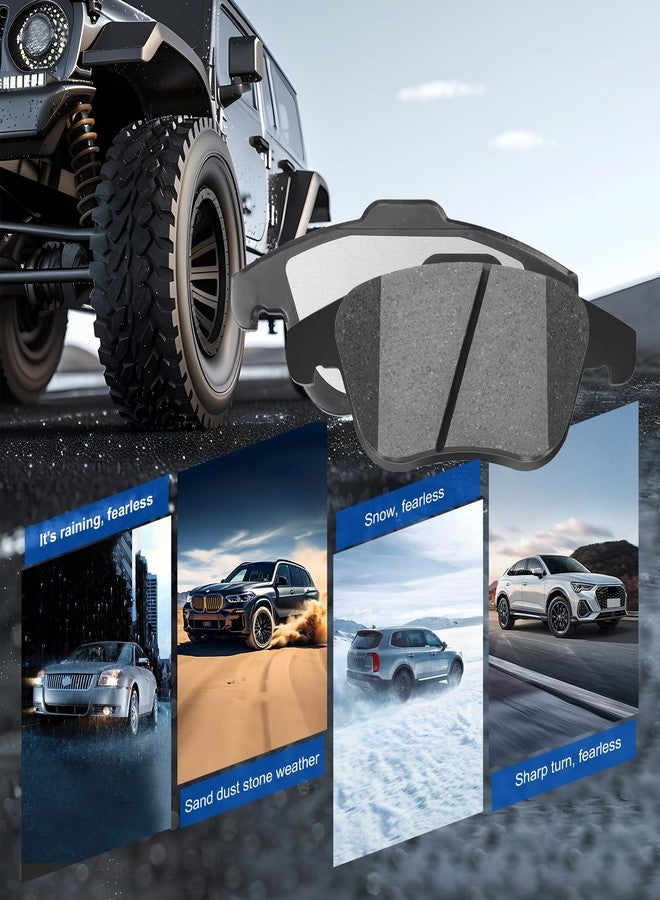 SUPLABEL Front Ceramic Disc Brake Pads HZ1375 For Volkswagen Passat Tiguan Audi Q3 Quattro Limited - Image 5