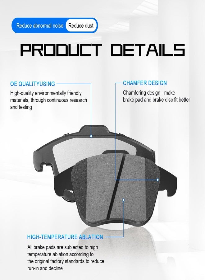 SUPLABEL Front Ceramic Disc Brake Pads HZ1375 For Volkswagen Passat Tiguan Audi Q3 Quattro Limited - Image 3