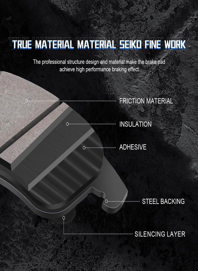 SUPLABEL Front Ceramic Disc Brake Pads HZ1375 For Volkswagen Passat Tiguan Audi Q3 Quattro Limited - Image 4