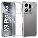 USTIYA Case for Oppo Find X9 Pro Clear TPU Four Corners MilitaryGrade Protection Cover Transparent Soft funda - Image 2