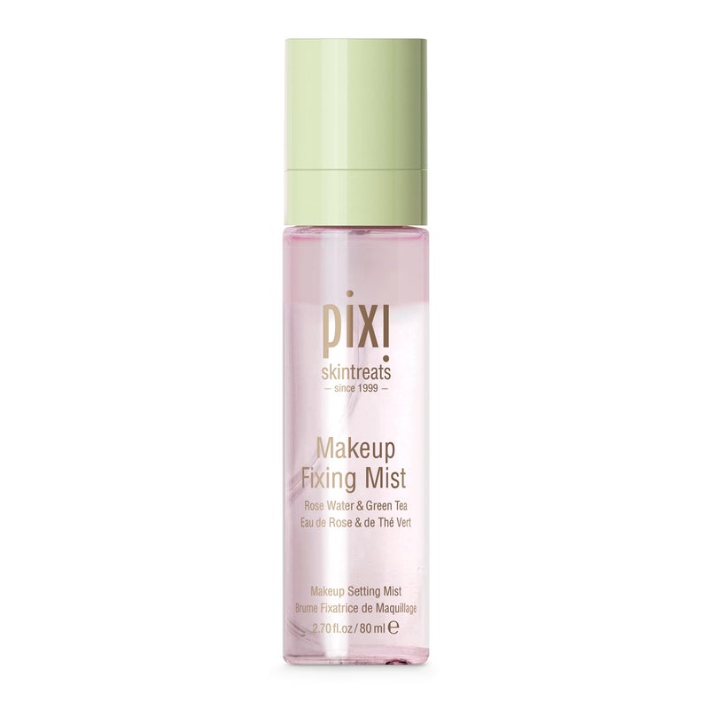 Pixi Beauty Makeup Fixing Mist 80ml, All Over Setting Spray For Longer Wearing Makeup, Rose Water and Green Tea Infused, 2.7 Fl Oz - Image 1