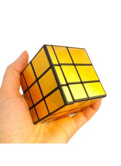 D ETERNAL D ETERNAL Speed Cube Combo Set of 4x4 Stickerless and Gold Mirror Stickered Cubes Puzzle Combo (4x4 Cube +Mirror Cube)  - Image 5
