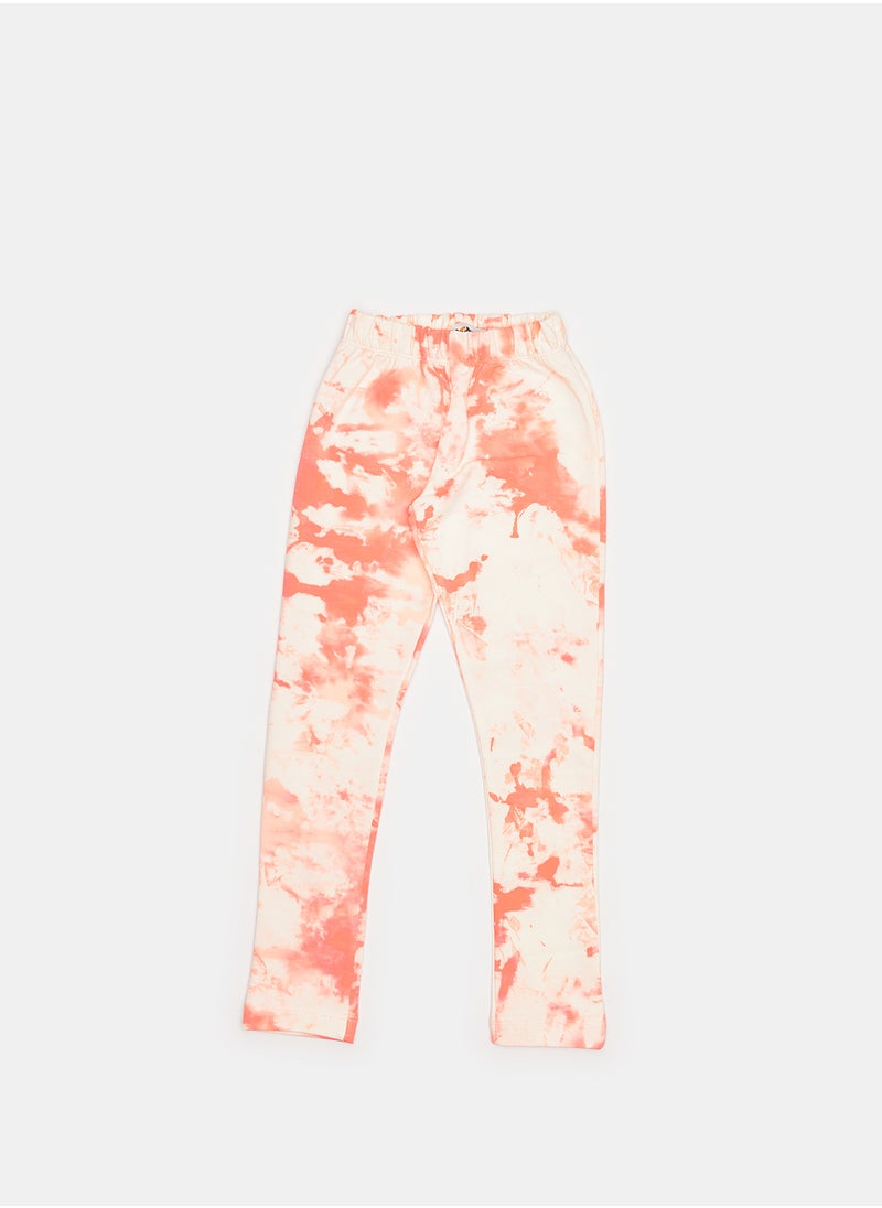 giggles - LEGGING CORAL TIE AND DYE Kids Girls - Image 1