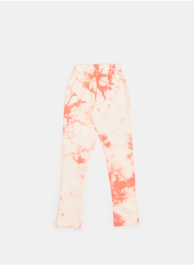 giggles - LEGGING CORAL TIE AND DYE Kids Girls - Image 1