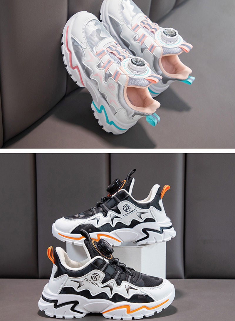 شاربدو أحذية رياضية للأطفال محبوكة أحذية رياضية شبكية أحذية جري خفيفة الوزن قابلة للتنفس للأطفال أزياء أحذية رياضية عارضة أحذية أطفال قابلة للتنفس - Image 5