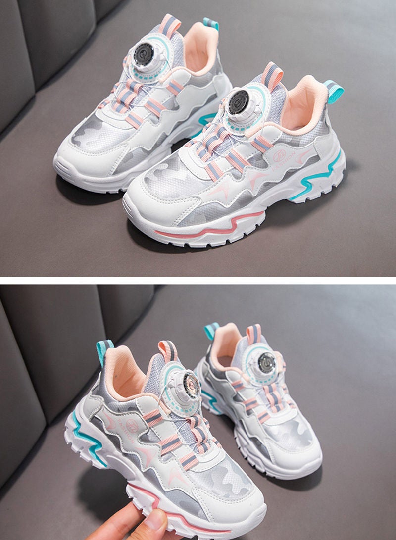 شاربدو أحذية رياضية للأطفال محبوكة أحذية رياضية شبكية أحذية جري خفيفة الوزن قابلة للتنفس للأطفال أزياء أحذية رياضية عارضة أحذية أطفال قابلة للتنفس - Image 4