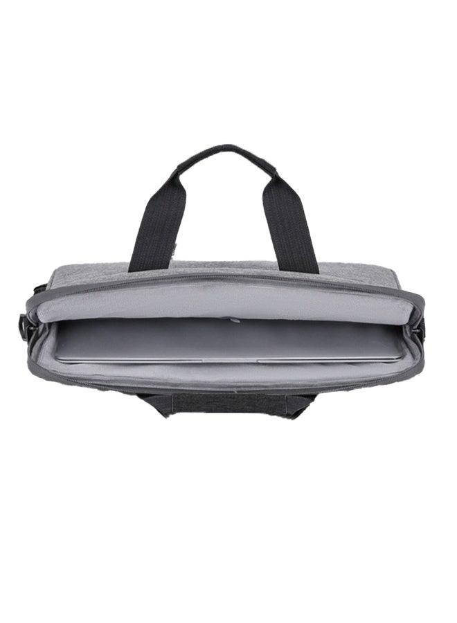 Cougar COUGAR-EGY Laptop Messenger & Shoulder Bag (Model: 016), 40 x 28 x 3 cm, for 15.6'' laptop, Padded Compartment, Hidden Back Pocket, grey - Image 3