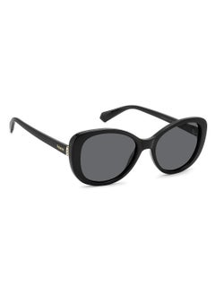 Women's Polarized Rectangular Sunglasses - Pld 4154/S/X Black Millimeter - Lens Size: 55 Mm - pzsku/ZB7F4DBA5B283CDE6223FZ/45/_/1708348220/4c2ffc06-7606-4f03-82a2-1ee7f79230a9