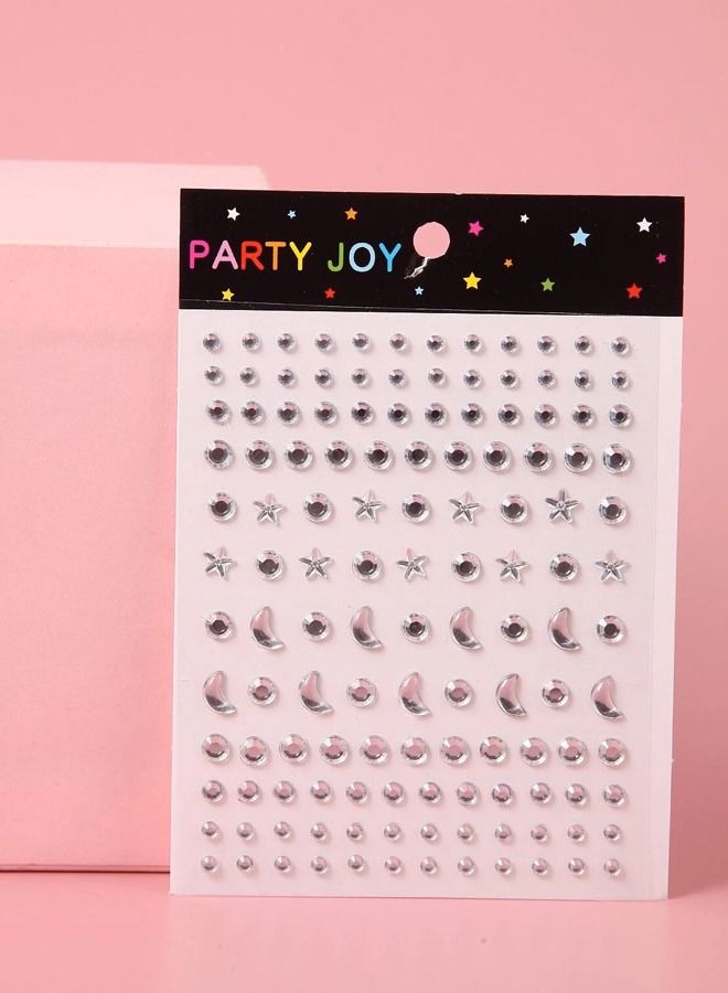 Self-adhesive crystal stone face and body tattoo stickers for face body and nail decoration - Image 1