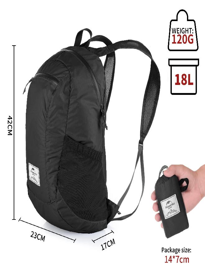 Naturehike Naturehike 18L Waterproof Hiking Daypack, Lightweight Packable Backpack for Travel, Airplane Travel Small Backpack - Image 3