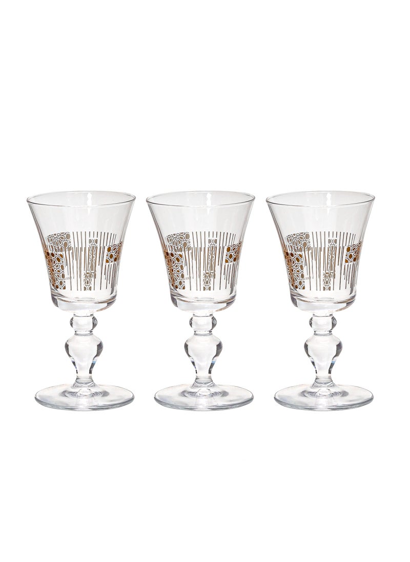 Wisteria AKDC 3 Pieces Set of Wine Glass, For Wine and other iced beverages  - Image 1