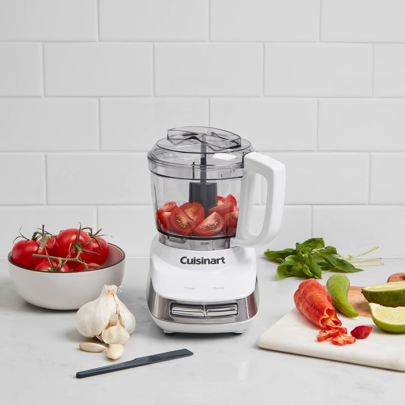 Cuisinart Cuisinart MCH-4 Core Custom 4-Cup Mini Chopper, White and Stainless  - Image 2