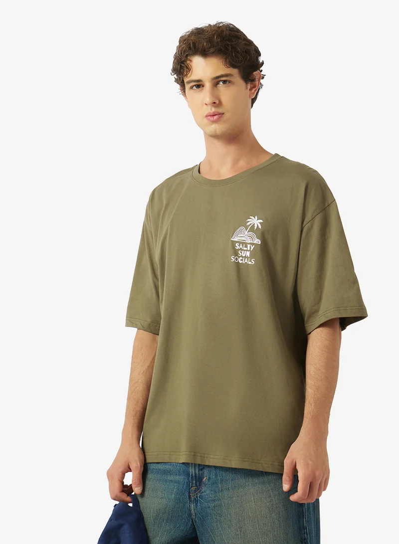 Seventy Five OVERSIZED DROP SHOULDER TEE