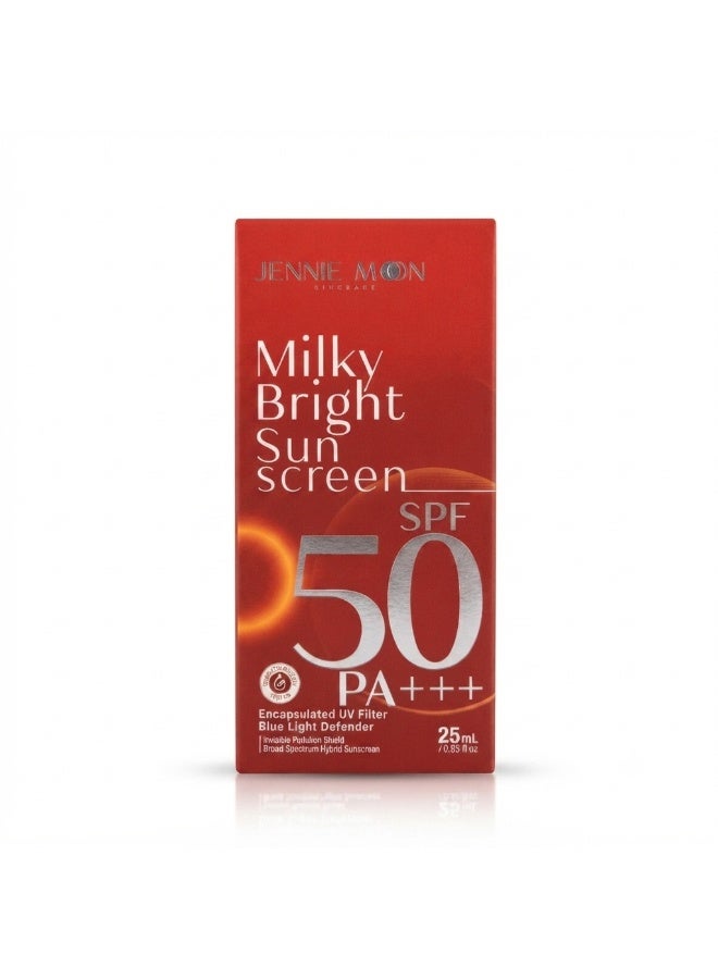 جيني مون واقي الشمس جيني مون ميلكي برايت بعامل حماية SPF 50 PA+++، 25 مل - Image 4
