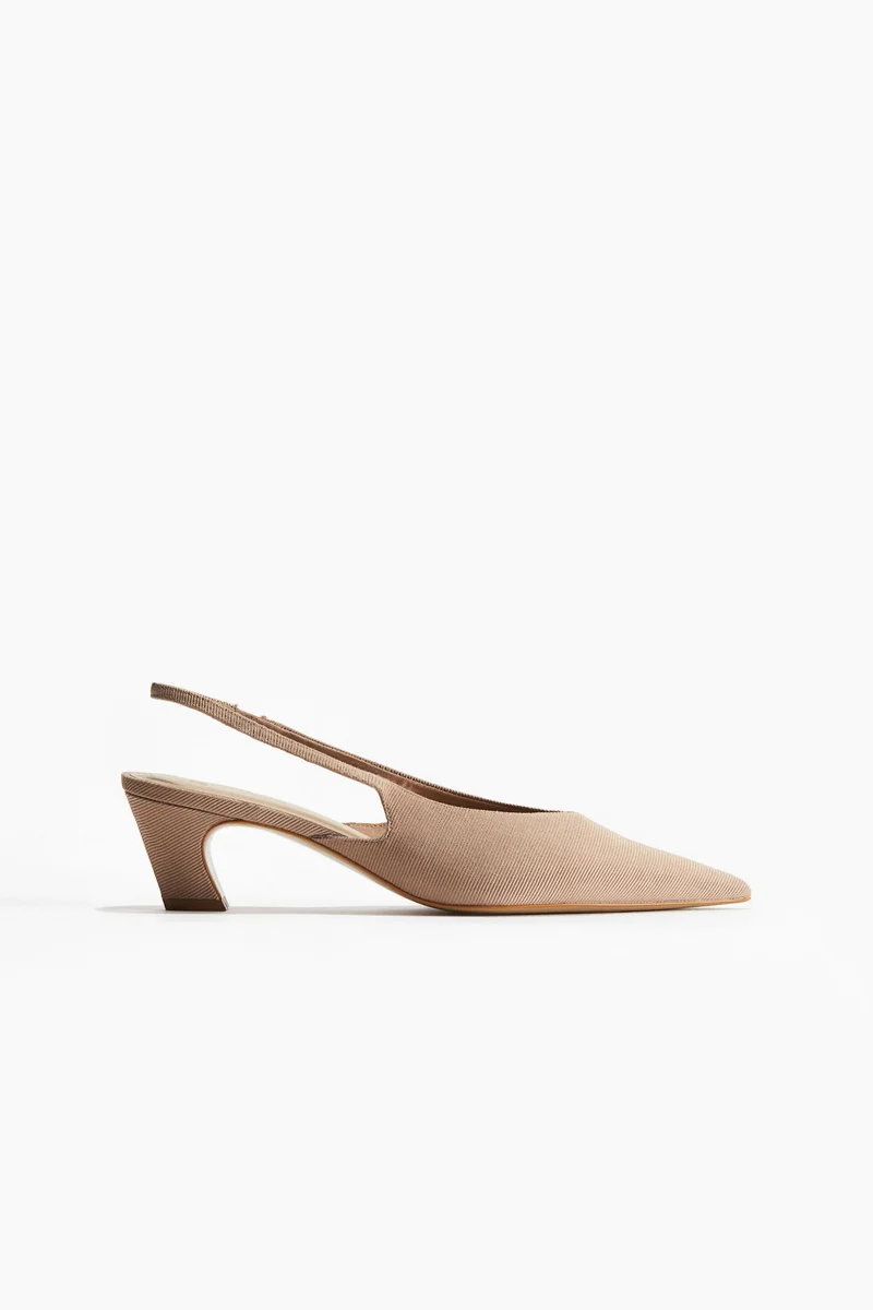 H&M Pointed slingbacks