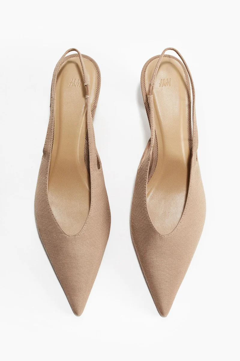 H&M Pointed slingbacks