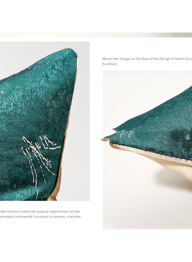 Green Style Chinese Style Light Luxury Modern Countryside Style Pillows Hotel Luxury Private Rooms Cushions Chair Cushions Living Room Sofas Pillowcases  - Image 4