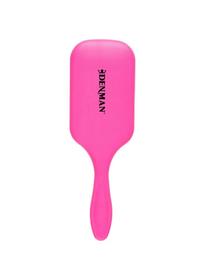 Denman D90L Tangle Tamer Brush - Ultra Pink - Image 1