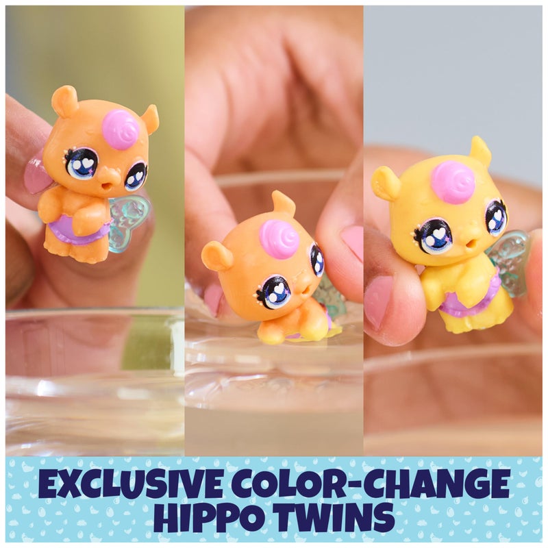 Hatchimals Alive, Make a Splash Playset with 15 Accessories, Bathtub, 2 Color-Change Mini Figures in Self-Hatching Eggs, Gifts & Stocking Stuffers for Girls & Boys - Image 5