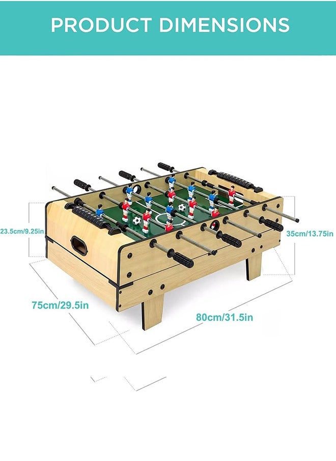 Garlo 4-in-1 Multi Game Table, Childrens Combination Arcade Set for Home, Play Room, Rec Room w/Pool Billiards, Air Hockey, Foosball and Table Tennis  - Image 3