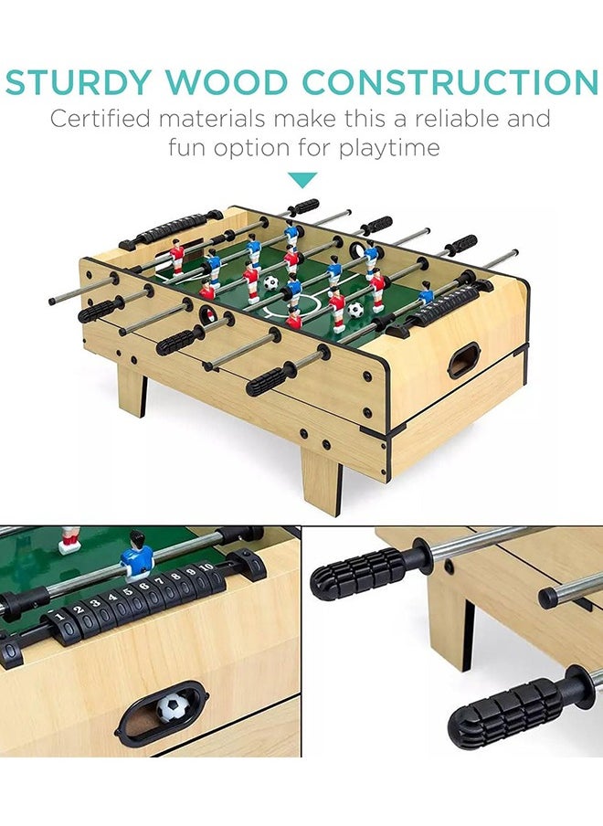 Garlo 4-in-1 Multi Game Table, Childrens Combination Arcade Set for Home, Play Room, Rec Room w/Pool Billiards, Air Hockey, Foosball and Table Tennis  - Image 5