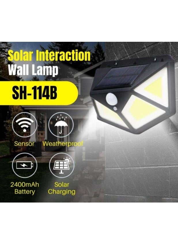 114 LEDs 3 Modes Cob Solar Solar Powered Garden Lighting Motion Sensor LED Lamp - pzsku/ZB7F57375D9E358CF3A59Z/45/_/1725793888/cd9c75d0-b135-4af1-a638-c6aa5a8cdc7b