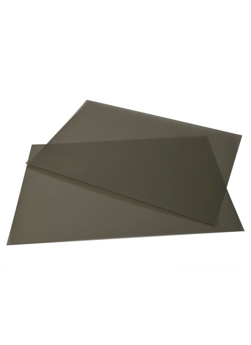 RENIAN Polarized Film Sheets 2 PCS 7.8x11.8inches/20x30cm Adhesive Polarizer Linear Polarizing Filter for Screen Educational Physics  - Image 2