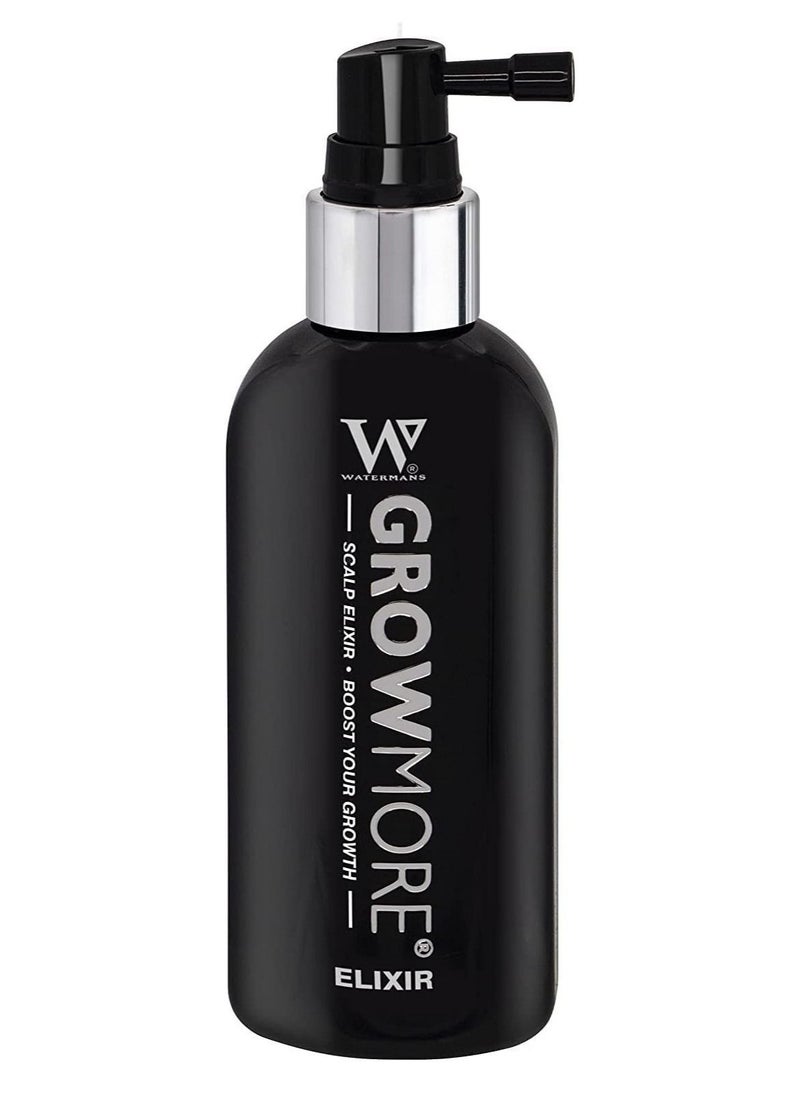 Watermans - Hair Growth Serum Grow More Elixir Of Hair 100ml Boost Your Growth  Hair Thickening Leave In Topical Scalp - Image 1