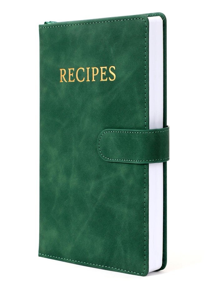 JULEASEL Blank Recipe Book to Write in Your Own Recipes, Thick Recipe Collection Book w/ 234 Pages, Hardcover Blank Cookbook for Family Recipes, Mom Christmas Gifts, Unique Gift for Cooking Lovers - Image 1