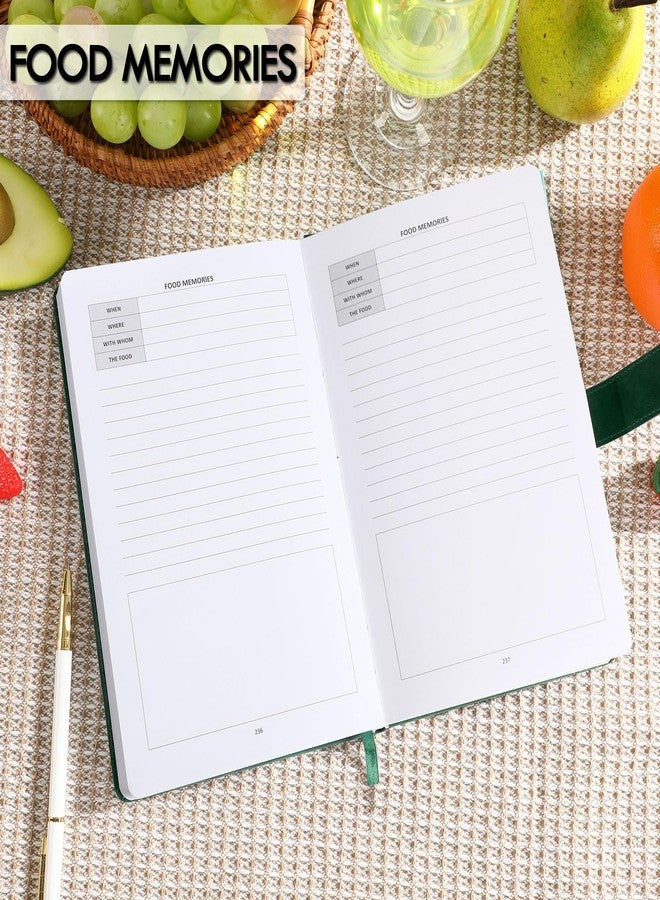 JULEASEL Blank Recipe Book to Write in Your Own Recipes, Thick Recipe Collection Book w/ 234 Pages, Hardcover Blank Cookbook for Family Recipes, Mom Christmas Gifts, Unique Gift for Cooking Lovers - Image 5
