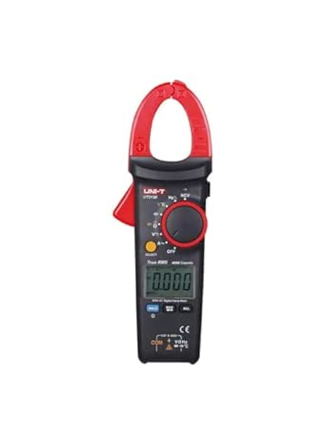 UNI-T 7720186 UT213 Series Digital Clamp Meter, 400 A, Red/Grey