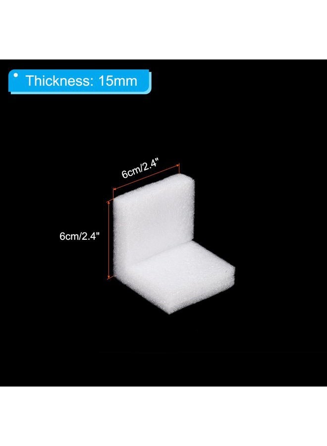 PATIKIL حماة زوايا V-Board القابلة للتوسيع من رغوة PE 6x6x6 سم للتغليف والنقل، 30 قطعة - Image 2