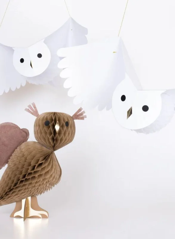 Meri Meri Honeycomb Owls