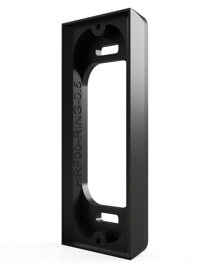 Hidden River Lab 0.5” Spacer for Ring Video Doorbell Wired (Model 5AT3T5) - Premium Ring doorbell Mount - Black - Image 3