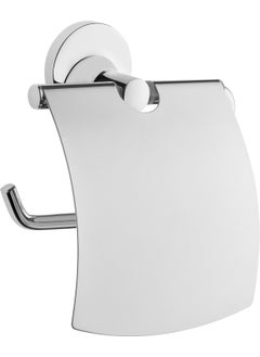 Vitra Base 300 A44112 Toilet Roll Holder, Chrome  - Image 1