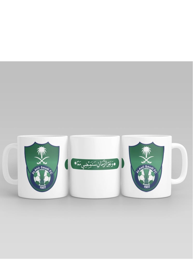 ماركة غير محددة - مج من السيراميك بطبعة تصميم "الأهلي" - Image 1