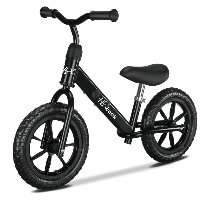 HAWEEK Toddler Balance Bike for 35 Year Old12 No Pedal Balance Bike for Kids 24 Year Old Boys GirlsToddler Training Bike Ride On Bicycle Toys Birthday Gift for 13 Black - Image 2